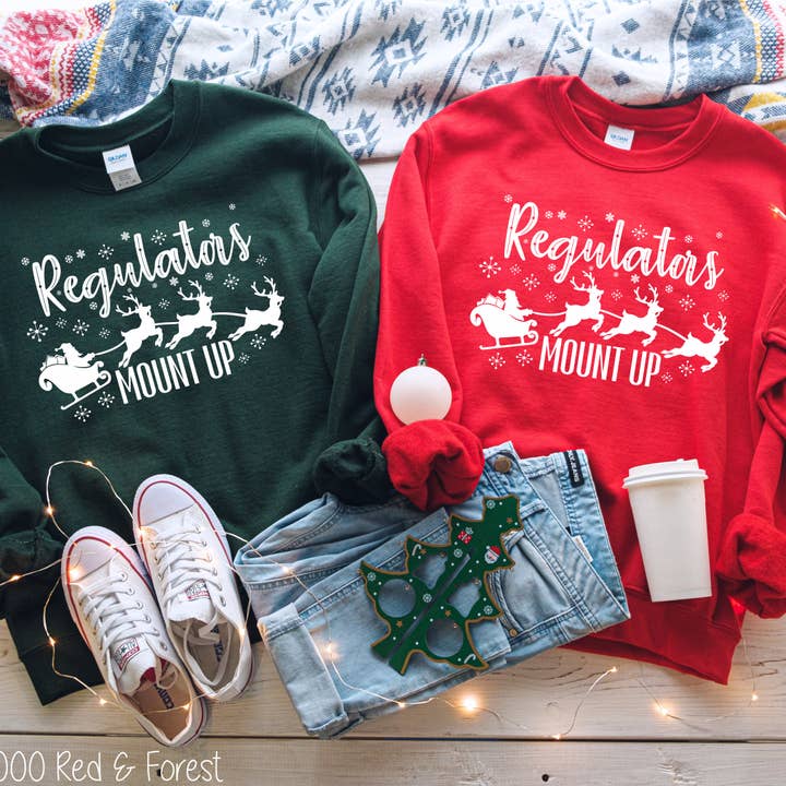 Bama Screens - Wholesale Sublimation Transfer - Regulators Mount Up #BS896