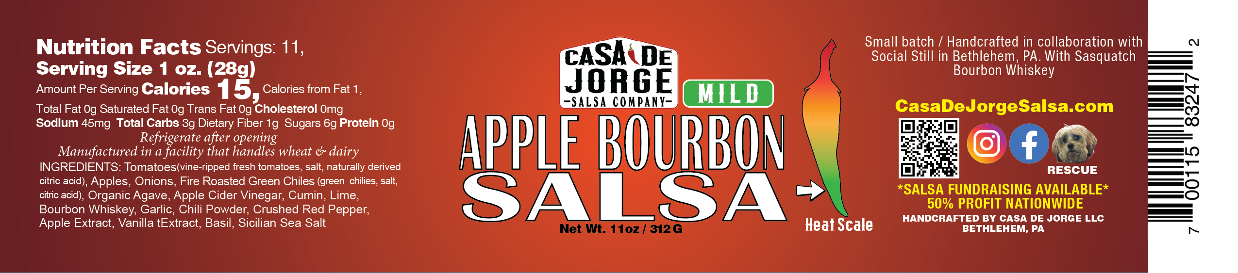 Casa De Jorge Salsa - Wholesale Salsa - Favorite Fruits Sampler Pack9