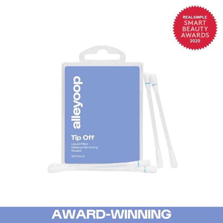 Alleyoop Makeup - Wholesale Makeup Remover - Tip Off - Liquid-Filled Makeup Removing Swabs
