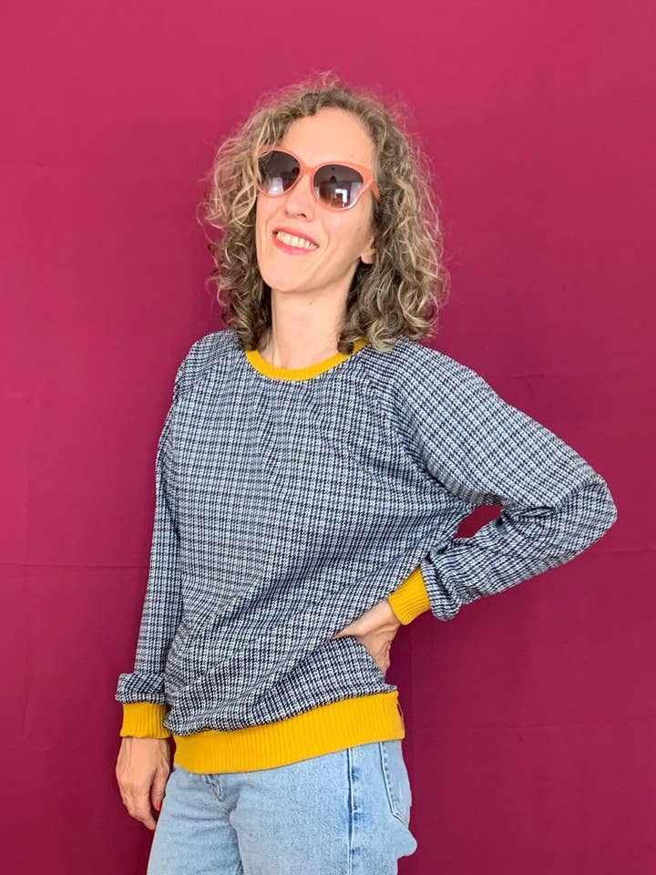 Sweatshirt June - Escócia por atacado de La Compiano