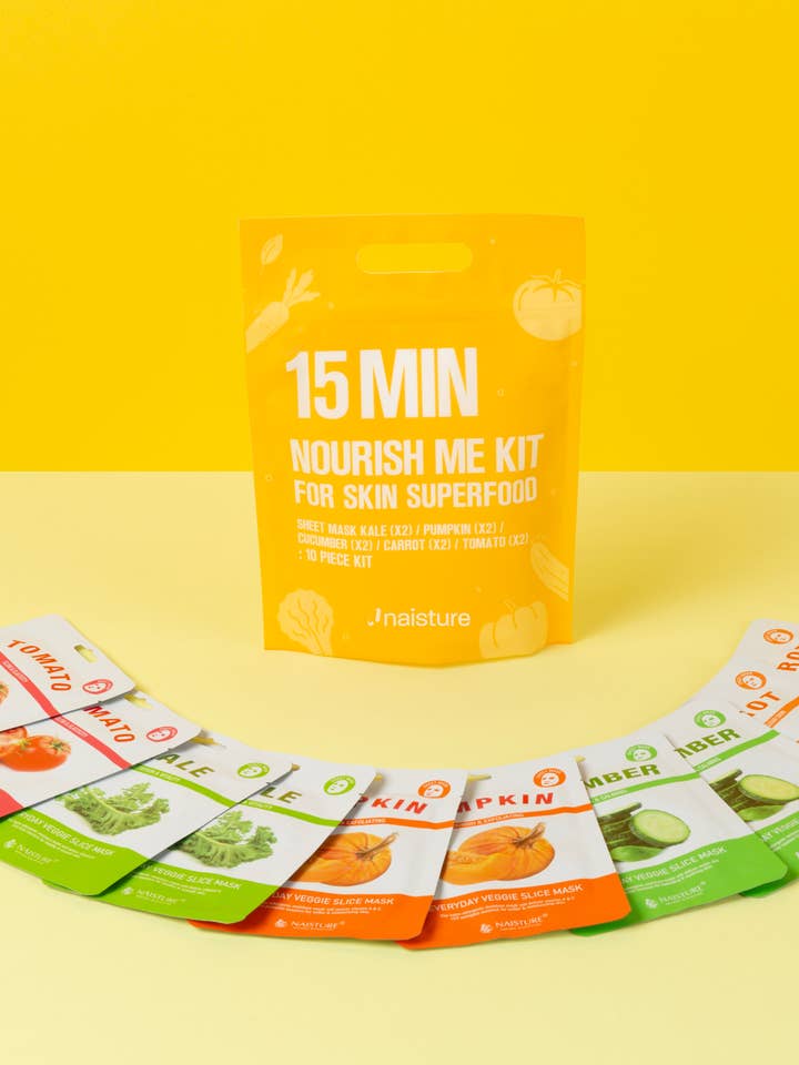 15 Min Nourish Me Kit – K-Beauty Self-Care (10pc) and other Purchase Wholesale nais. Free Returns & Net 60 Terms on Faire trending on Faire.