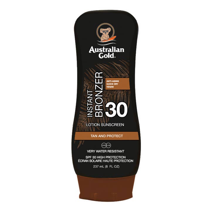 SPF 30 LOTION MED BRONZER 237 ML for engroshandel hos Australian Gold