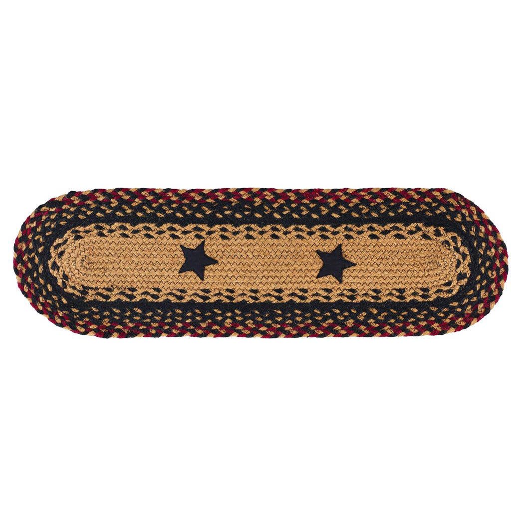 IHF HOME DECOR/IHF RUGS – wholesale Area rug – Blackberry Star Braided Jute Rug &Tabletop Collection BR-2632