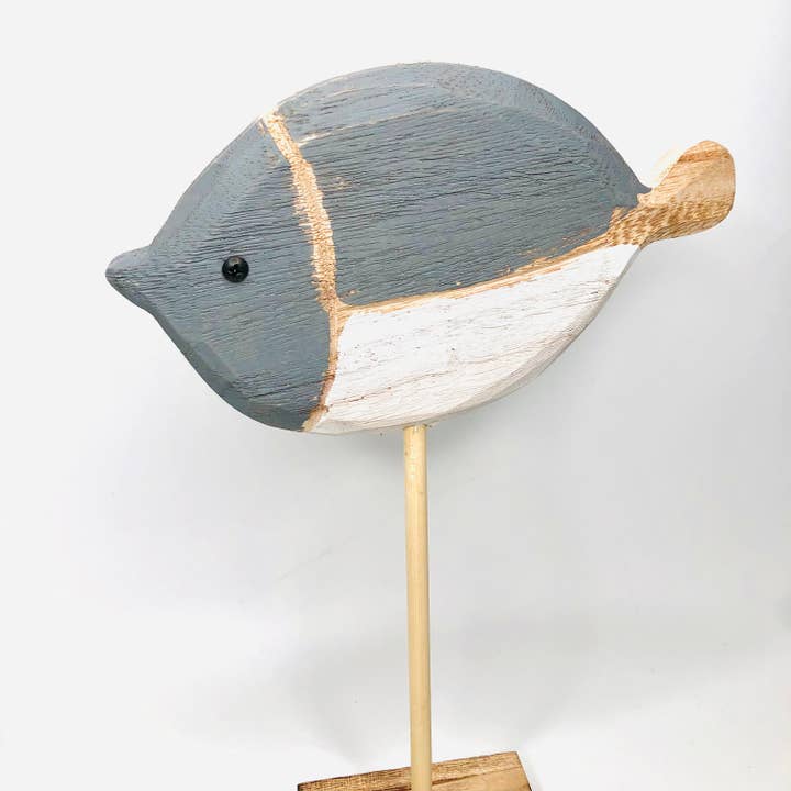 EcoFreax - Wholesale Sculpture - SALE Wooden Fish Sculpture Nautical Decoration 6