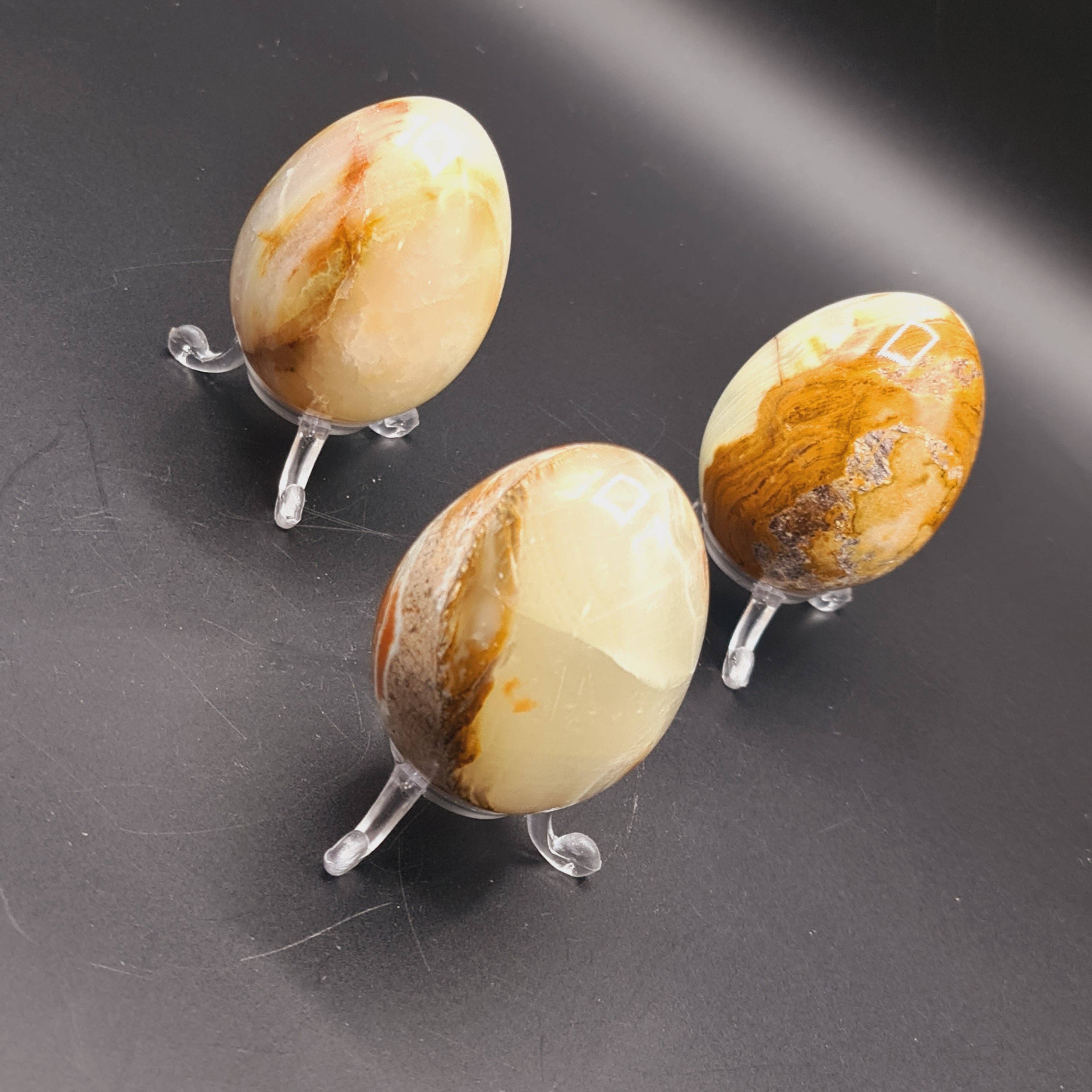 Gemstone Gifts Ltd. - Vente Décorations de table - Oeuf en cristal onyx3