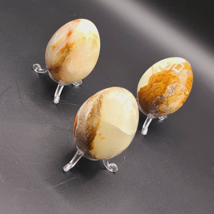 Gemstone Gifts Ltd. - Vente Décorations de table - Oeuf en cristal onyx3