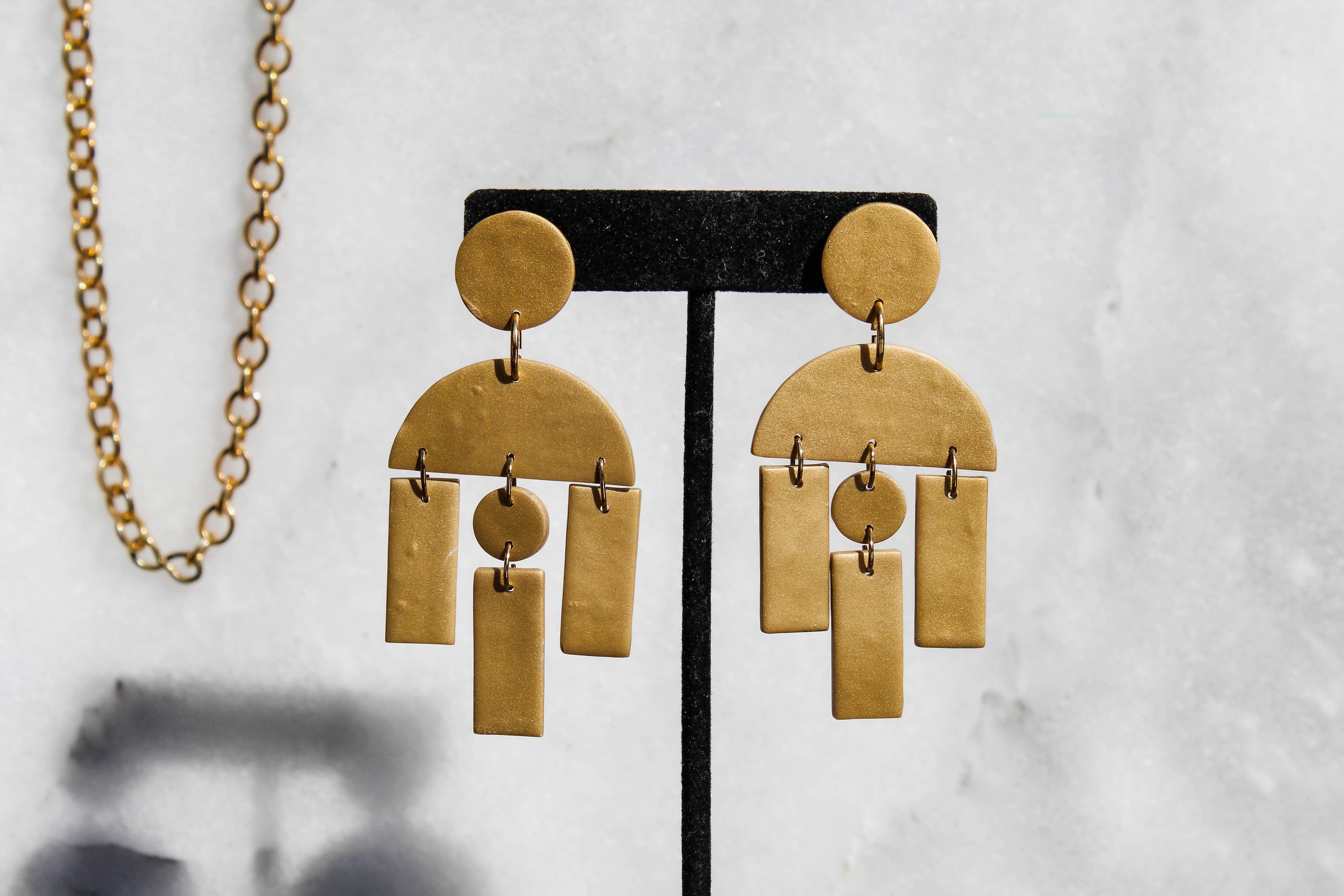 Juniper & Jericho - Venta al por mayor Pendientes colgantes - Colonna Dangles3
