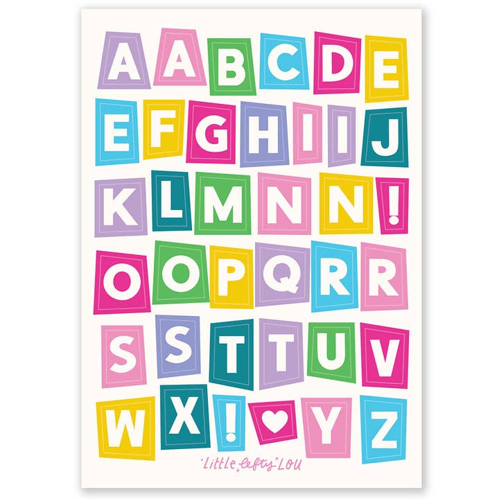 Little Lefty Lou - Wholesale Sticker - Ransom Note Sticker Set - 5 Sheets Waterproof4