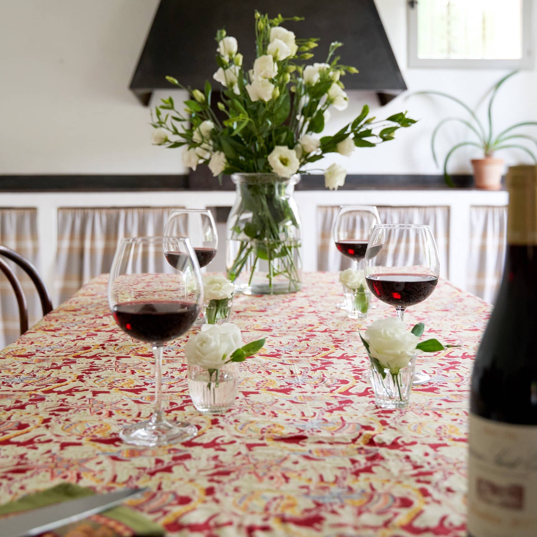 Couleur Nature - Vendita all'ingrosso Tovaglie - Tovaglie francesi Noel rosso e verde17