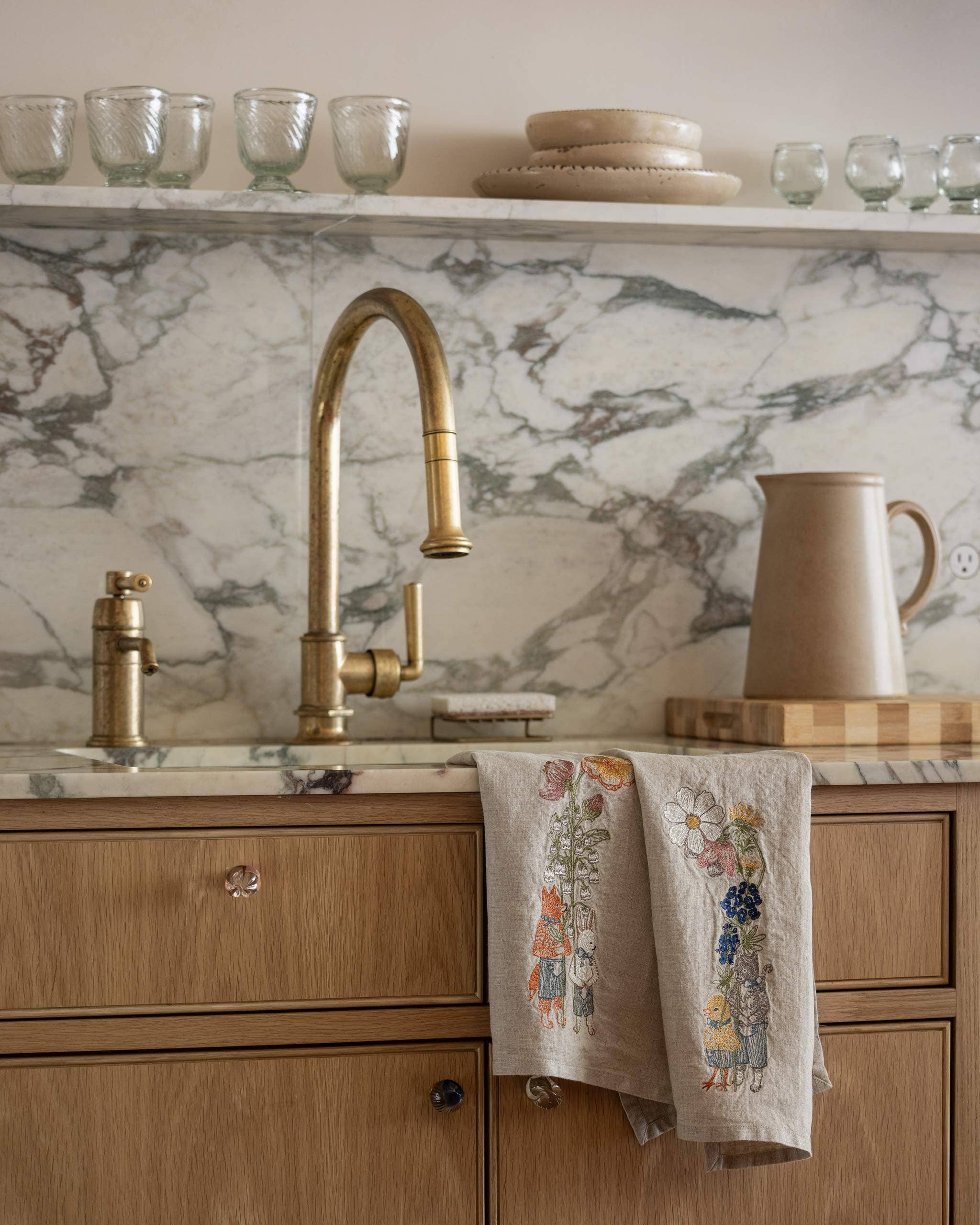 Coral & Tusk - Vente Torchons - Torchon Spring Parade Lily5