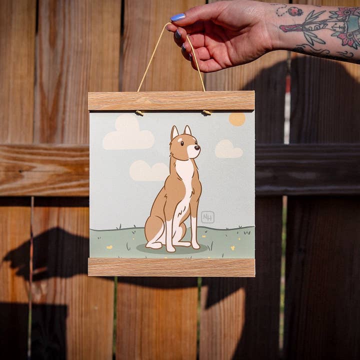 NIEUW! Brave Boy | 8x8" Opdruk voor wholesale door Noodle Horse Doodles