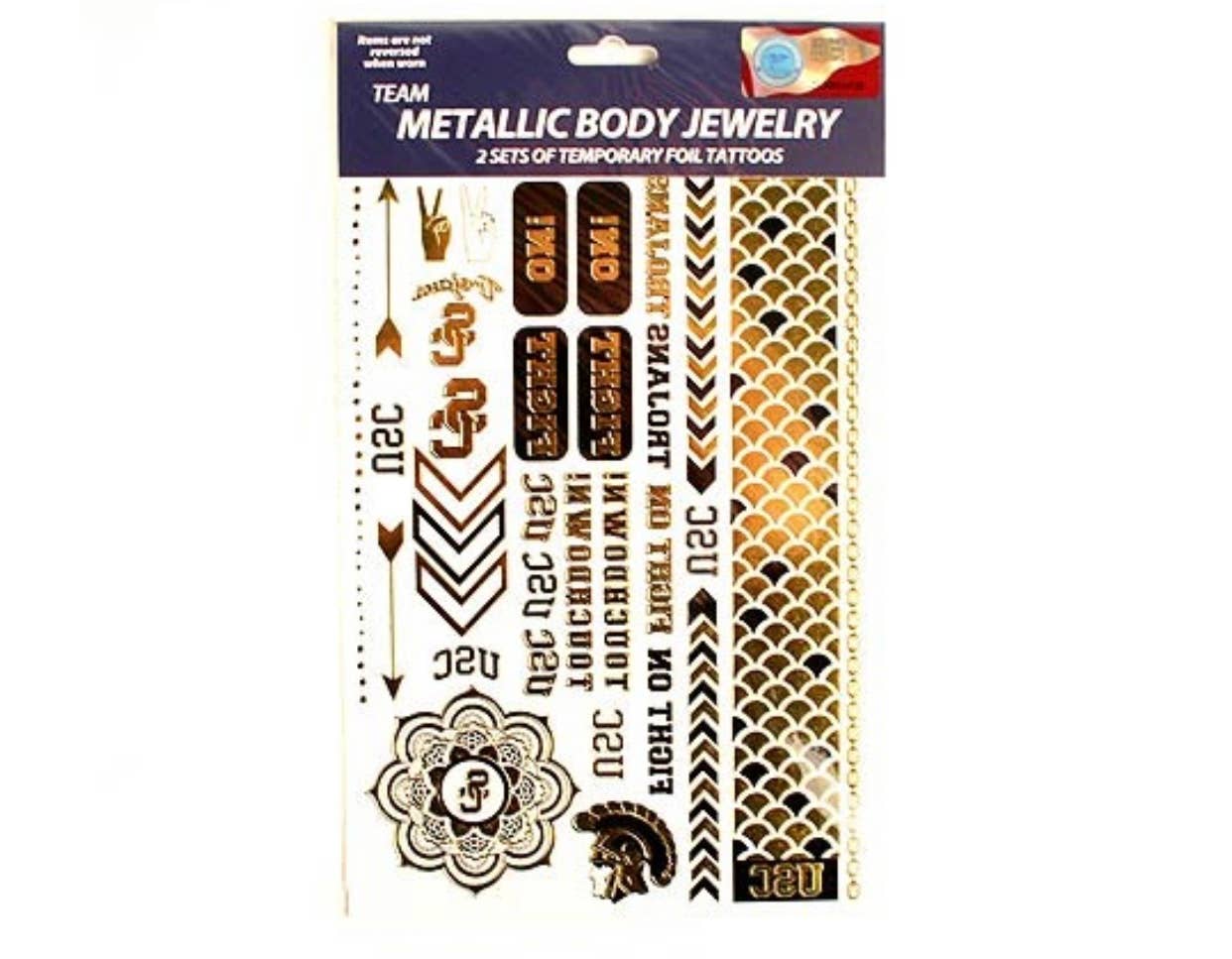 Wholesale Auburn Game Faces® Temporary Tattoos for your store - Faire, image size:967x967