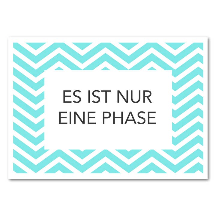 Rabenmütter Verlag UG - Wholesale Postcard - Postcard “phase”