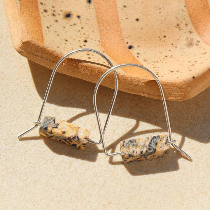 Leopard Skin Jasper Arches for wholesale by Token Jewelry