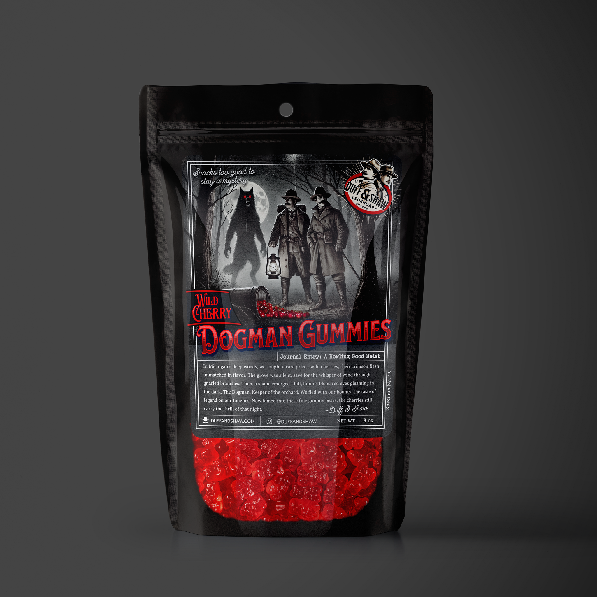 Duff & Shaw - Legendary Snacks - Wholesale Gummy - Wild Cherry Dogman Gummies4
