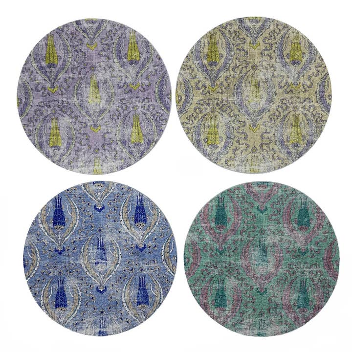 Byzantine Coaster Set for wholesale by Nicolette Mayer Collection
