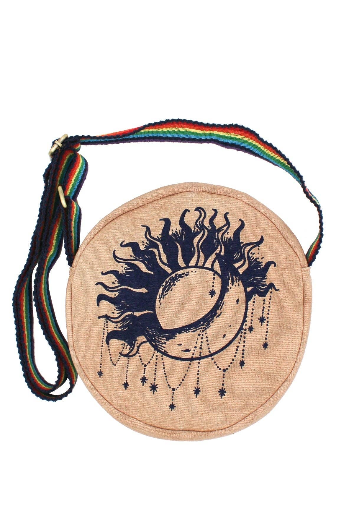 Lakhays Collection Inc. - Wholesale Crossbody Bag - Women's - Bohemian Round Crossbody Bag1