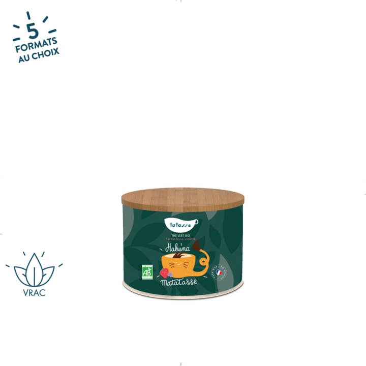 Tatasse - Wholesale Health/Detox Tea - Hakuna MataTasse - Strawberry Flavoured Organic Green Tea2