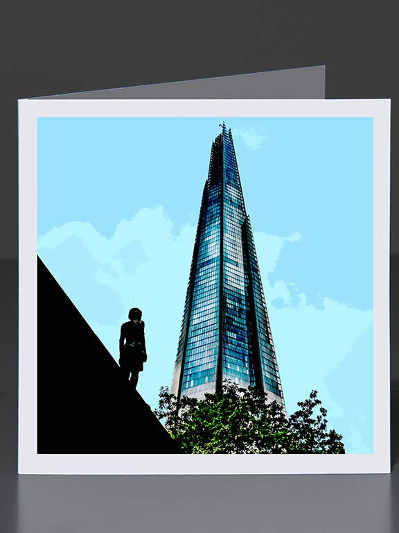 London Cards: The Shard 13-B / Biglietto di Auguri per la vendita all'ingrosso da parte di Eliot Siegel & The British Art Gallery
