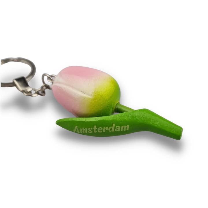 TRAAGOODS.COM - Wholesale Keychain - Unisex - Tulip Keychain - Order Here By Color (6 Total) Text1