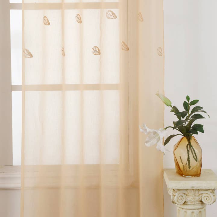 GENNEMSKINNELIG GARDIN MED BLADE 140*260 for engroshandel hos BOD HOME