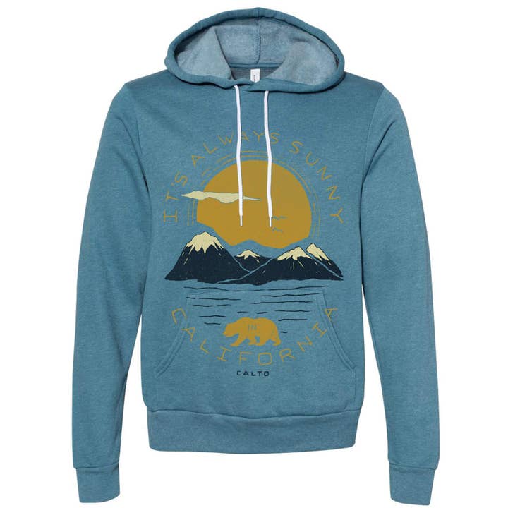 Sudadera con capucha Sunny California para venta al por mayor de State Bliss