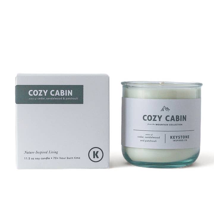 Cozy Cabin | Mountain Collection | 11.5 oz glass for wholesale by Keystone Inspired Co.