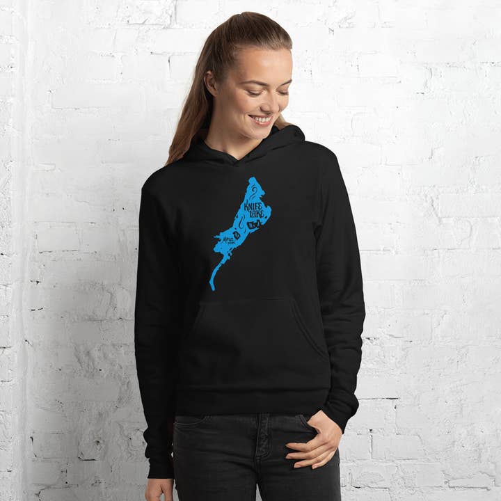 Lakes Supply Co. - Wholesale Hoodie - Unisex - Knife Lake Hoodie2