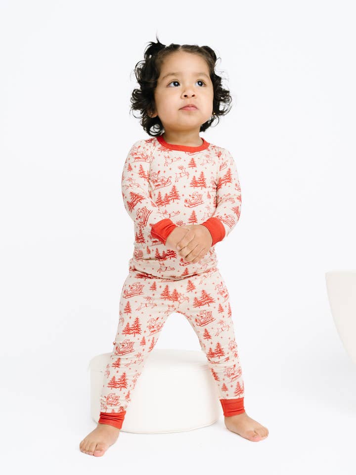 Little One Shop - Wholesale Sleepwear Set - Kids - Classic Claus Bamboo Set8