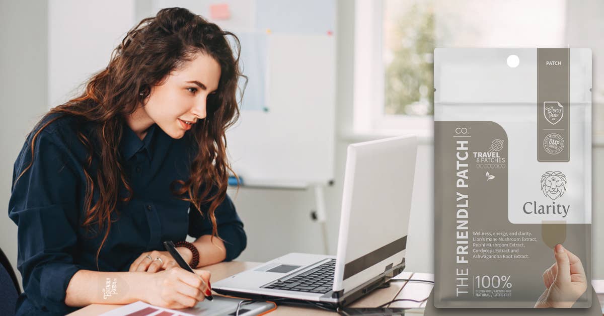 Friendly Patch CO - Wholesale Oral Supplement/Vitamin - Clarity –  Lions Mane Mushroom, Reishi Mushroom, Cordyceps9