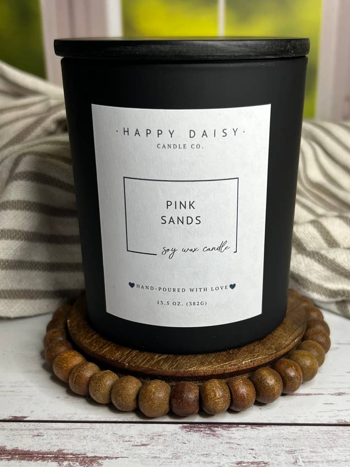 Pink Sands for wholesale by Happy Daisy Candle Co.