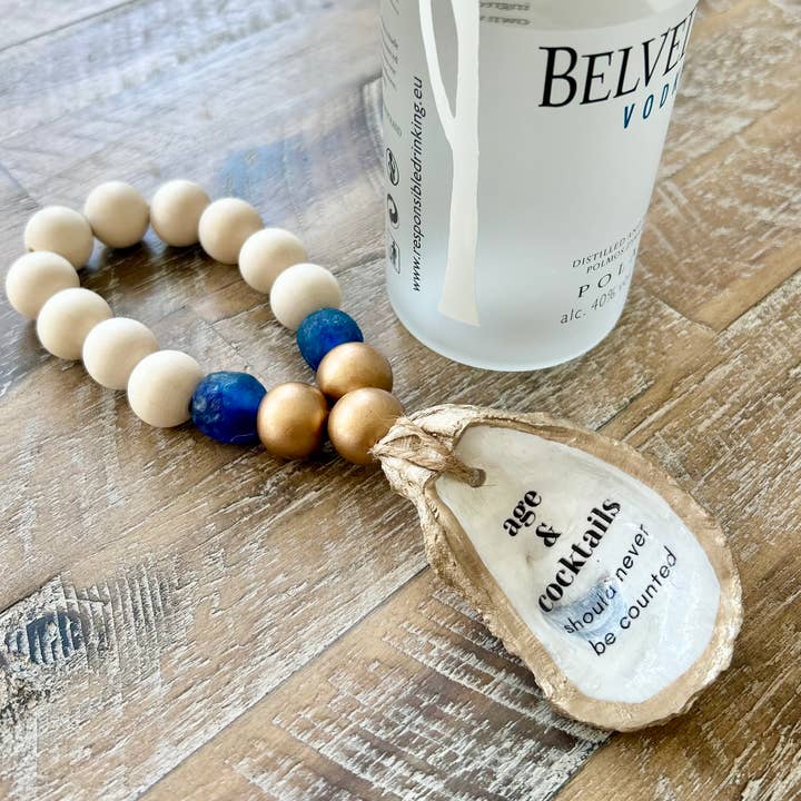 Coast and Cork - Wholesale Sculpture - Age and Cocktails Should Never… - Liquor Bottle Charm2