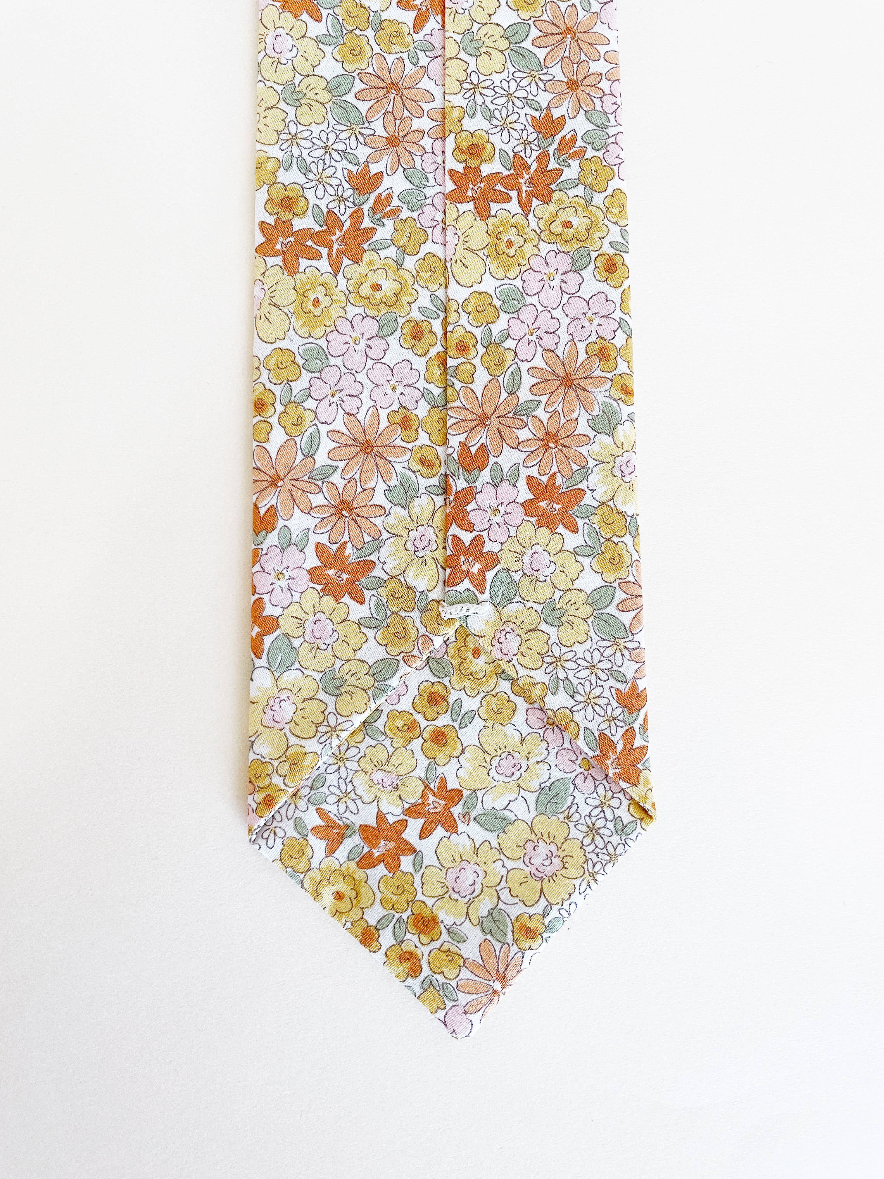 ELSE - Wholesale Necktie - Men's - Yellow Floral Neckties For Men, Father's Day Gifts For Him3