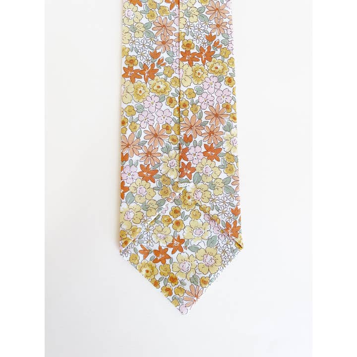 ELSE - Wholesale Necktie - Men's - Yellow Floral Neckties For Men, Father's Day Gifts For Him3