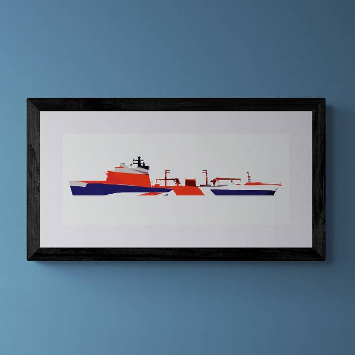 Tide Class Union Flagtryk for engroshandel hos Gillian Jones Designs