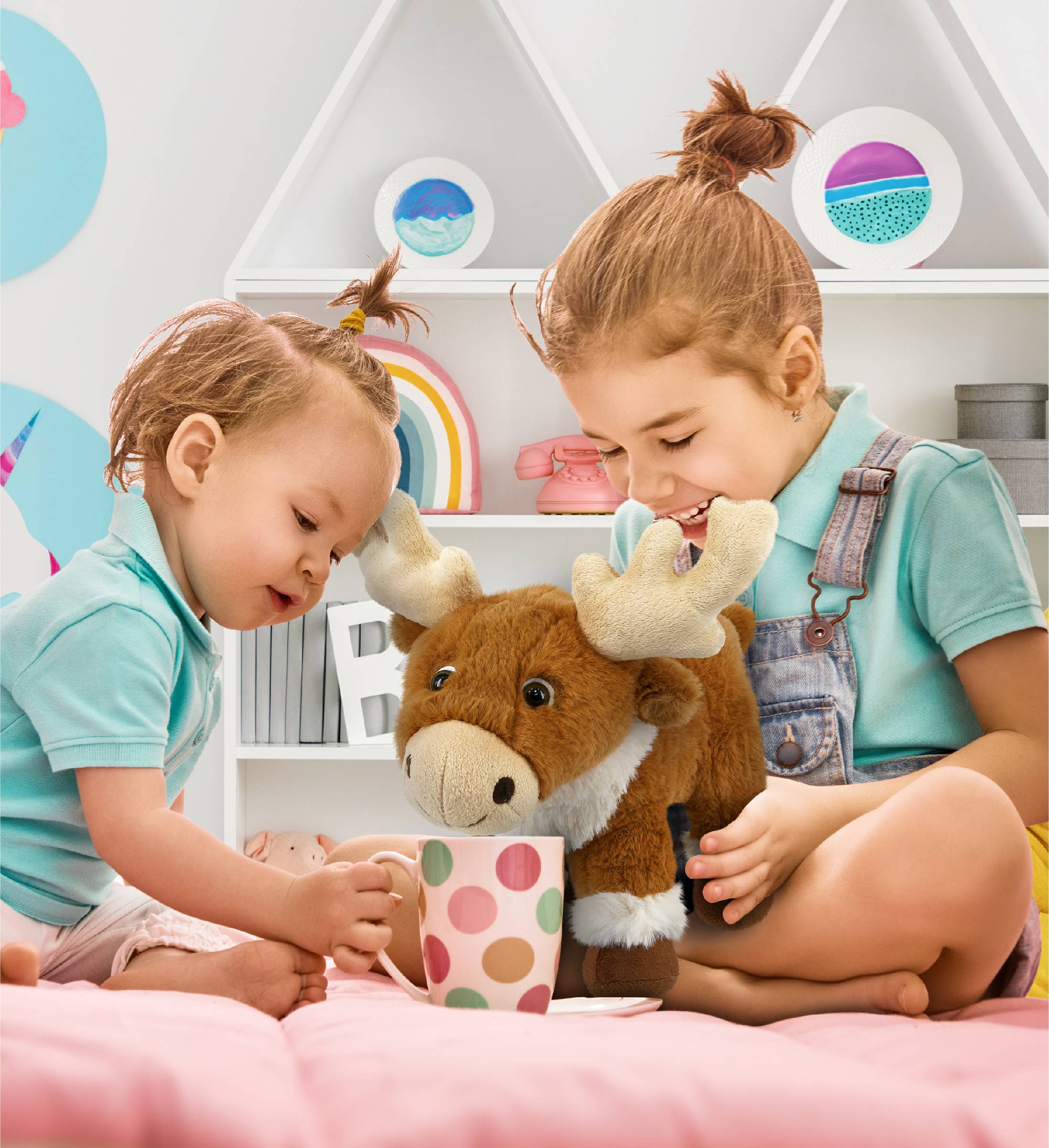 Cota Global - Wholesale Stuffed/Plush Toy - Kids & Baby - Super-Soft Plush - Standing Reindeer 11"4