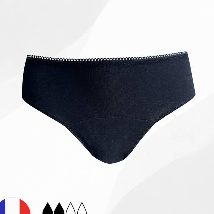 Medium Trim Menstrual Panties for wholesale by LA CULOTTE PARISIENNE