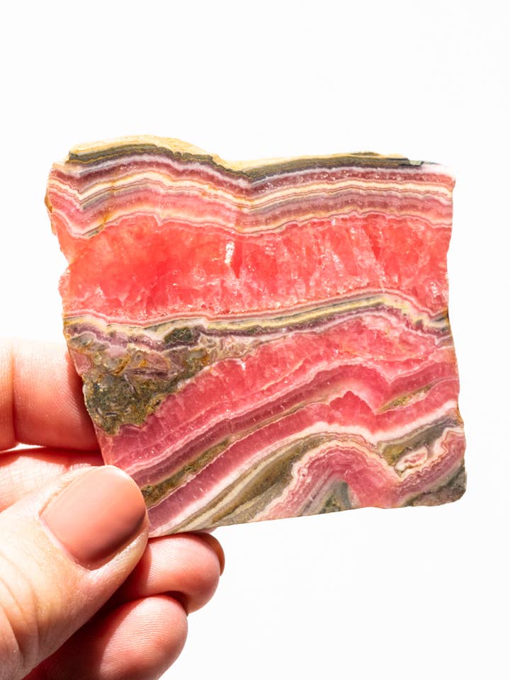 Dalle de rhodochrosite pour la vente par Apothecary Co.