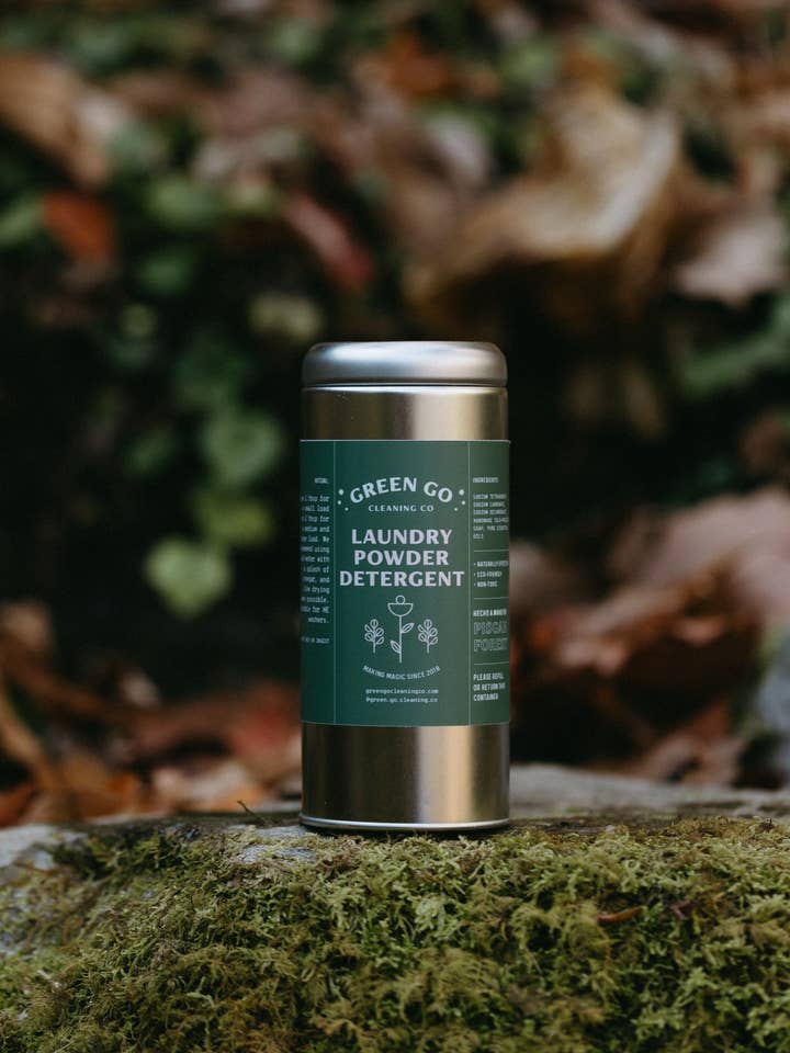 Détergent en poudre pour lessive 1 lb pour la vente par Green Go Cleaning Co