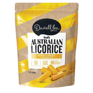 L&F Universal Goods - Wholesale Licorice - Darrell Lea Mango Licorice 8/7OZ0