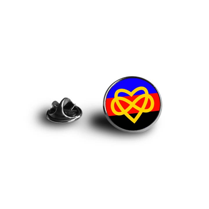 Beclosetoyou - Vente Épinglettes/boutons - Épinglette drapeau LGBT Pride : Queer, Polyamory, etc.