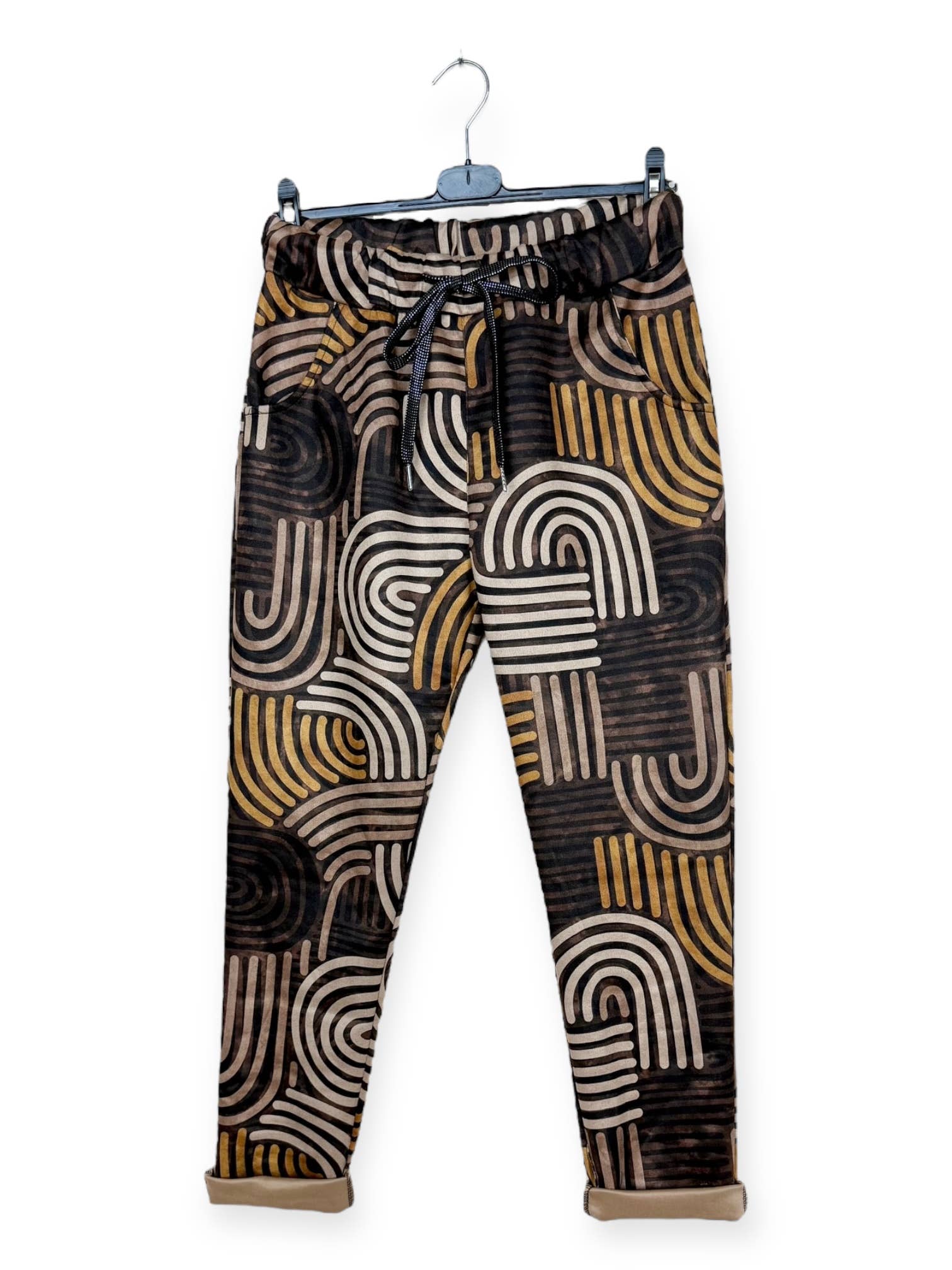 Lucky Nana - Vente Pantalon – femme - AH 3107 - Panta-jogg à Motifs6