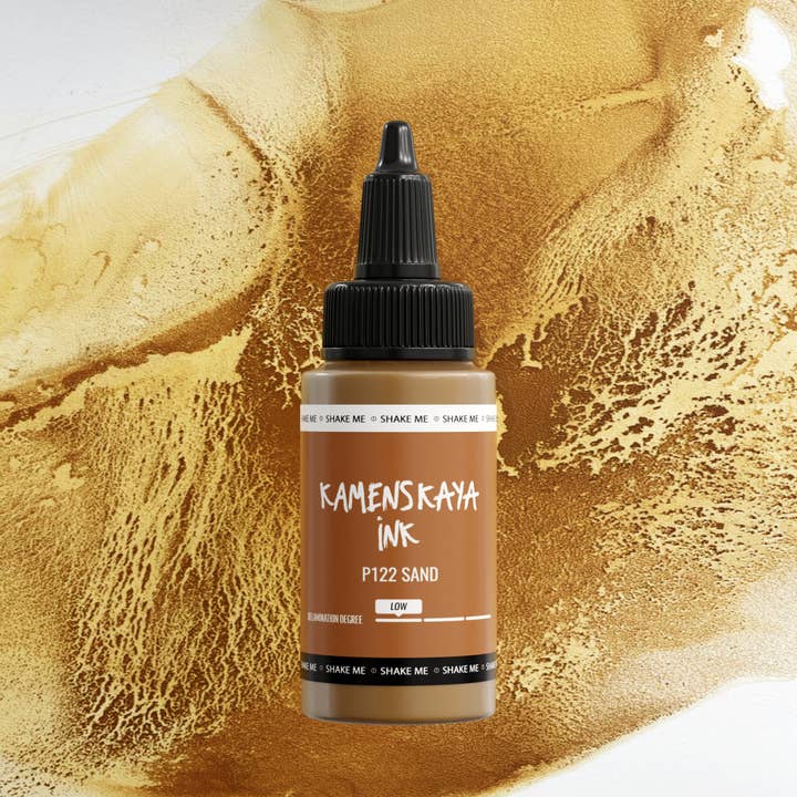 Delaminating Alcohol Ink P-122 'Sand' for wholesale by KAMENSKAYA