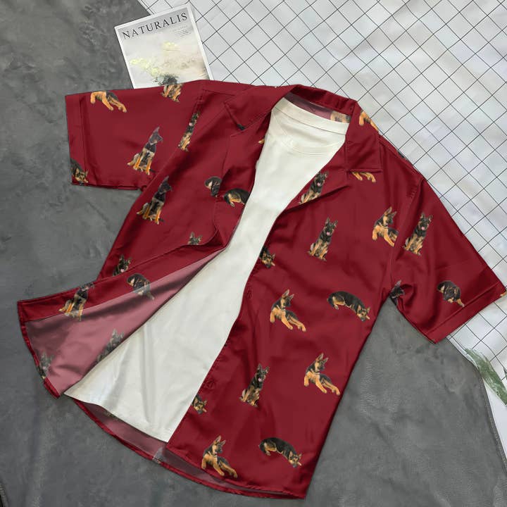 Foxemy - Wholesale Shirt - Unisex - Custom Face & Pet Hawaiian Shirt, Custom Photo Button Shirt