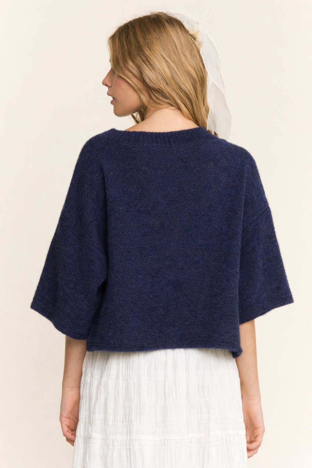 CANDESCENT - Wholesale Cardigan - Women's - Cropped Boxy Soft Knit Cardigan - LOU CARDIGAN39