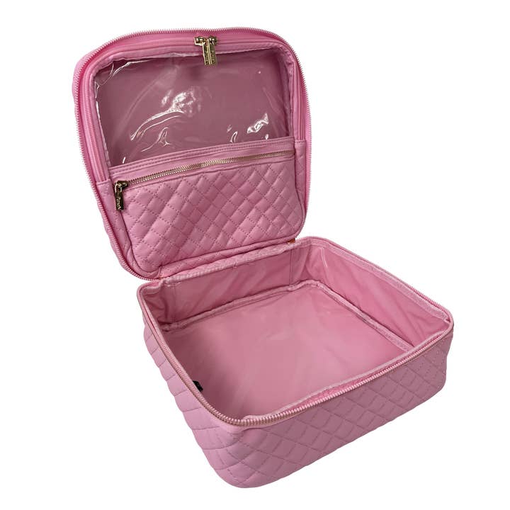 PurseN (new) - Venta al por mayor Bolsa para maquillaje - NUEVO Mini Estuche de Maquillaje Diva - Cuarzo Rosa