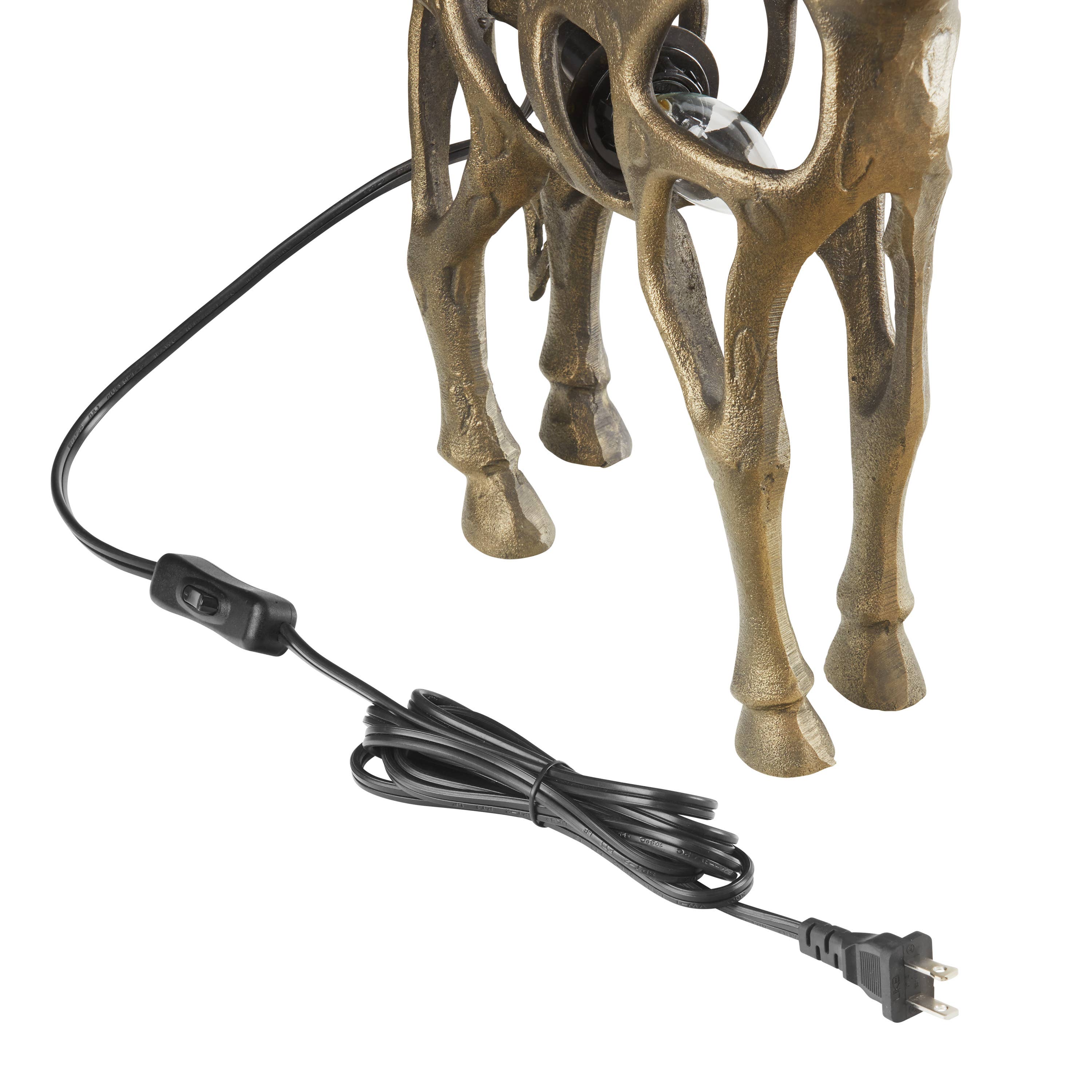 River of Goods - Wholesale Accent/Desk Lamp - 20"H Gold-Finish Giraffe Accent Lamp10