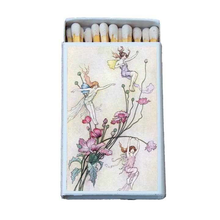 Most Amazing - Wholesale Matches - Fantasy 3 Fairies Matchbox • Candle Acc • Decorative Matches