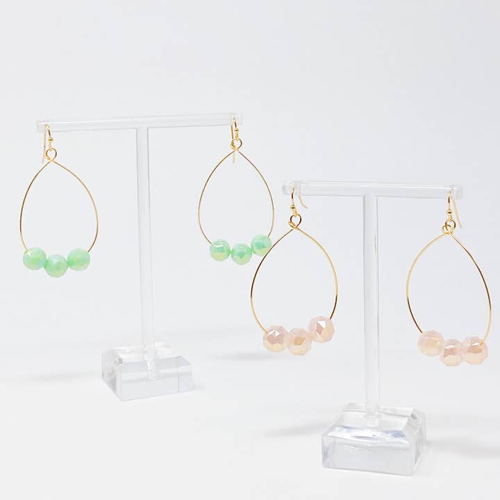 Ellison+Young - Wholesale Dangle Earrings - Candy Beads Dangle Earrings