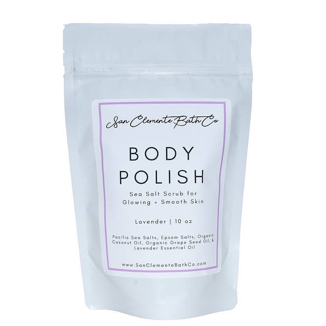 Body Polish: Lavender for wholesale by San Clemente Bath Company